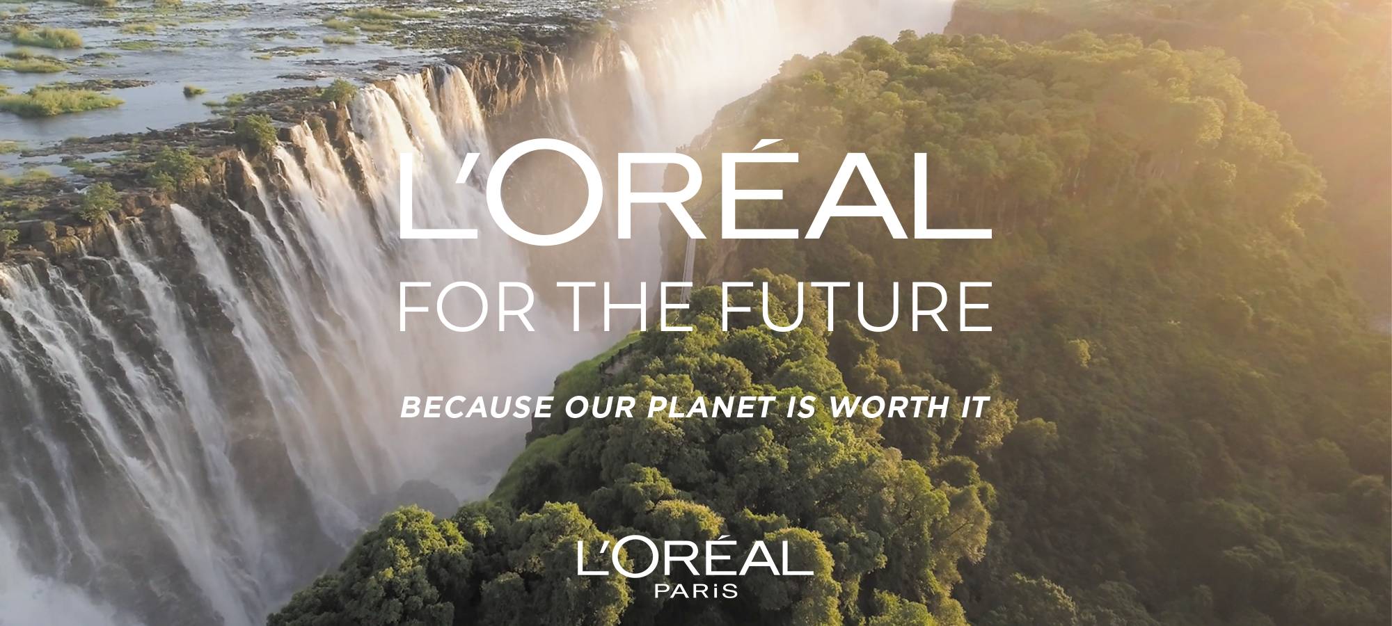 LOREAL PARIS SUSTAINABILITY KV 2000x900
