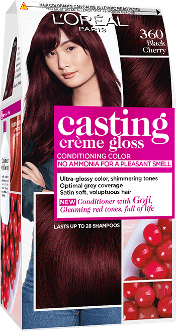 haircolor 360 black cherry casting creme gloss packshot
