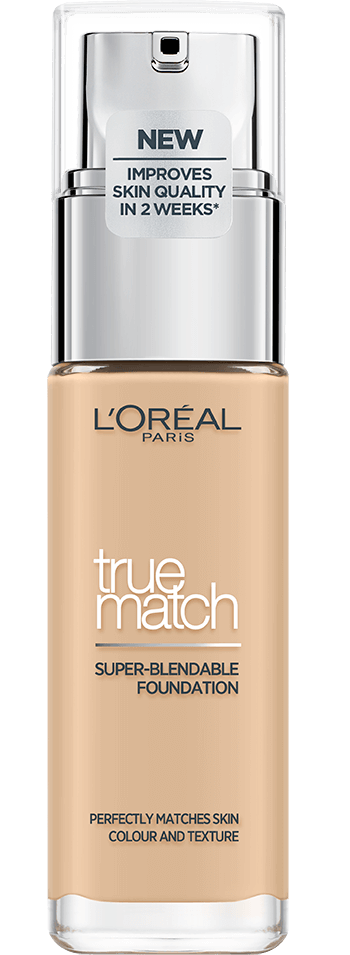 OAP MAKEUP FACE TRUE MATCH SUPER BLENDABLE FOUNDATION 15N PACKSHOT FACING