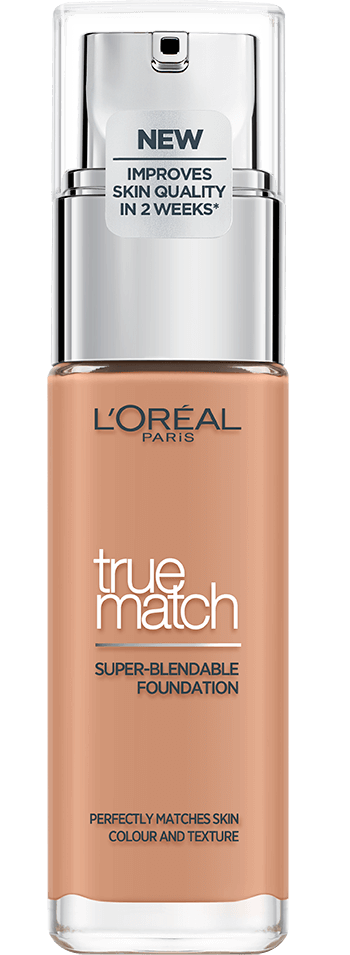 OAP MAKEUP FACE TRUE MATCH SUPER BLENDABLE FOUNDATION 5D 5W PACKSHOT FACING