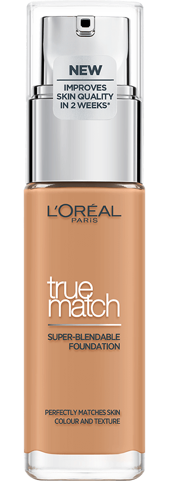 OAP MAKEUP FACE TRUE MATCH SUPER BLENDABLE FOUNDATION 7D 7W PACKSHOT FACING